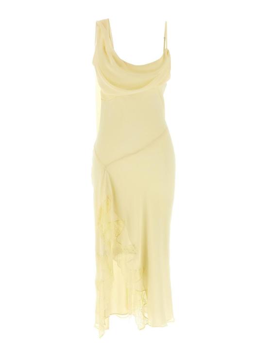26SS 바일랑 미디 원피스 DR147DOUBLECREAM Yellow