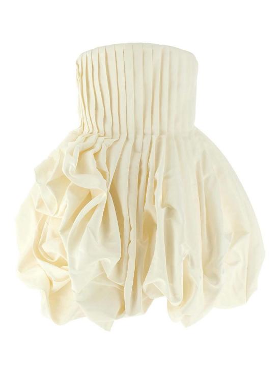 26SS 캐롤리나 헤레라 숏 원피스 R2611N558SFA100 White