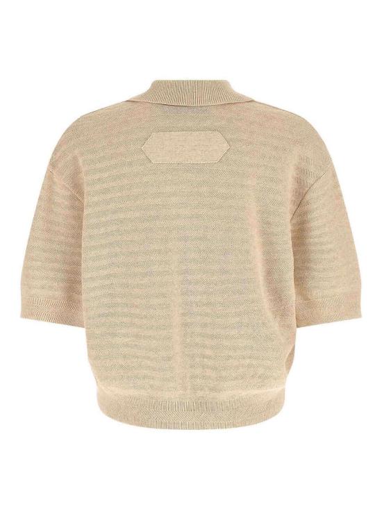 26SS 자크뮈스 폴로 티셔츠 26EPOM00613AK00302130 Beige - JACQUEMUS