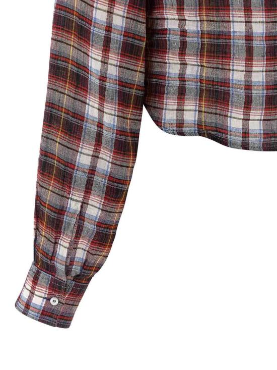 26SS 디스퀘어드2 셔츠 S75DL0942D35423002F Red - DSQUARED2
