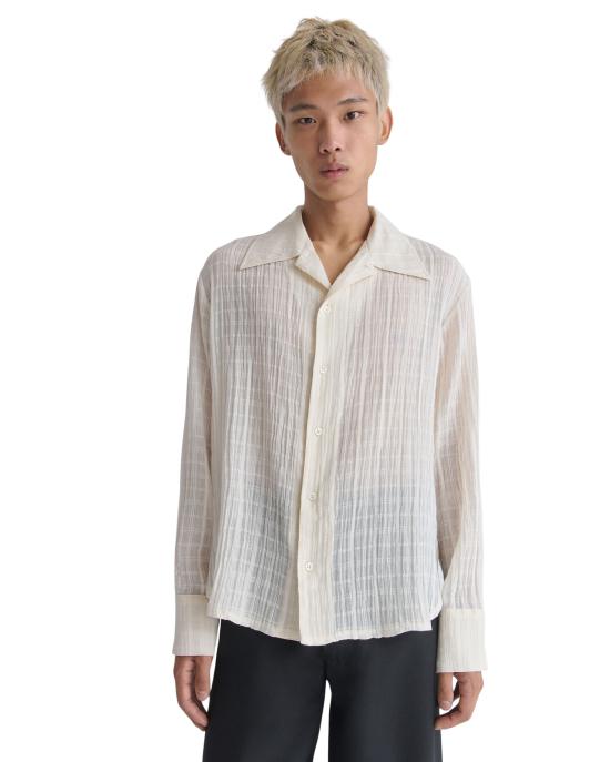 26SS 세퍼 긴팔 셔츠 IGNACIO SHIRT CLOUD WHITE CHECK - SEFR