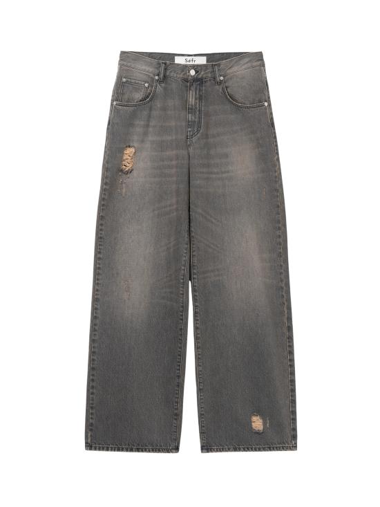 26SS 세퍼 데님 팬츠 MASS JEANS DUST BLACK WASH
