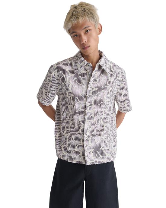 26SS 세퍼 반팔 셔츠 DAYOT SHIRT BY THE POOL STRIPE - SEFR