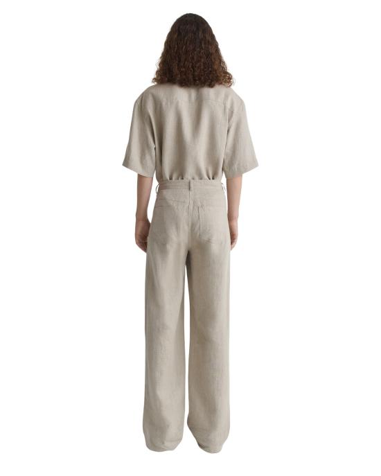 26SS 세퍼 스트레이트 팬츠 ARNO TROUSER BEIGE CONCRETE LINEN - SEFR