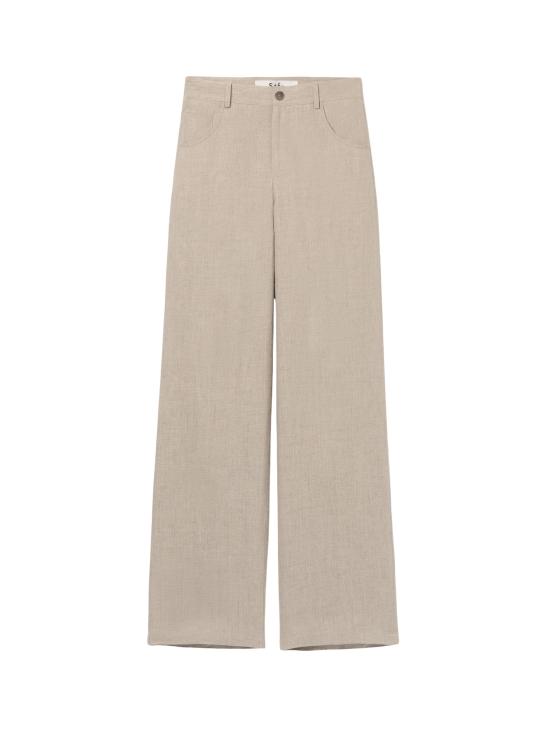 26SS 세퍼 스트레이트 팬츠 ARNO TROUSER BEIGE CONCRETE LINEN