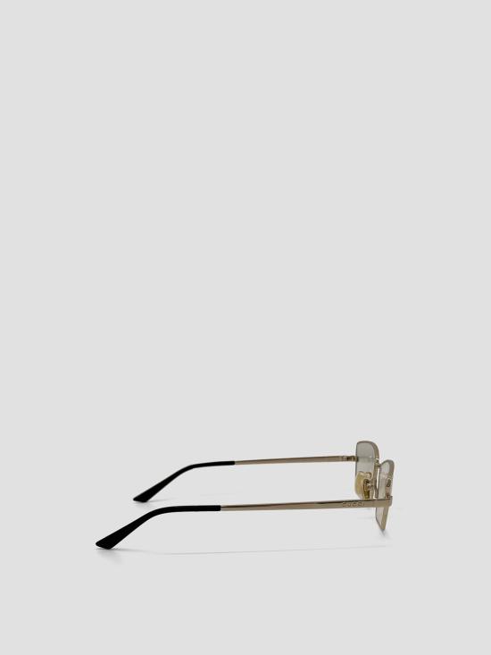 26SS 구찌 안경 865690I3330 8090 GOLD TRANSPARENT - GUCCI