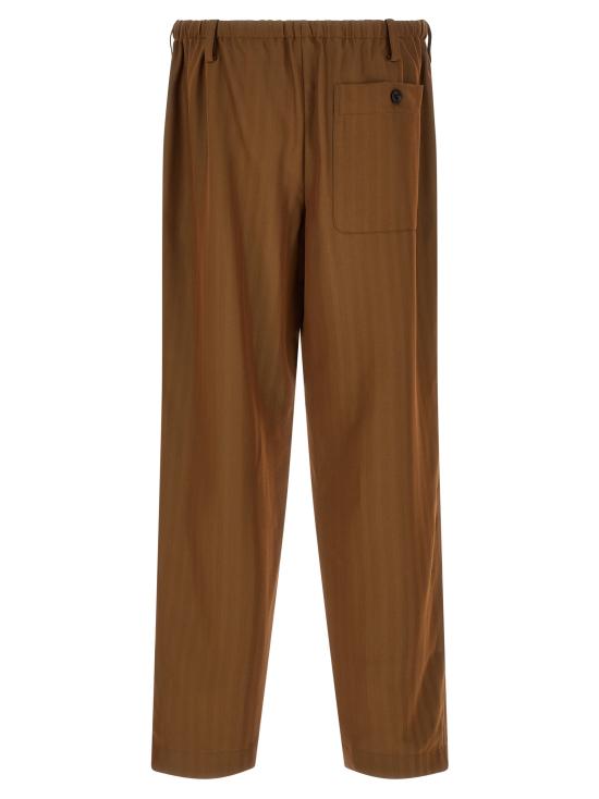 26SS 드리스 반 노튼 스트레이트 팬츠 2610209063121712 Brown - DRIES VAN NOTEN