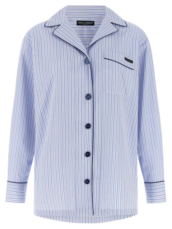 26SS 돌체앤가바나 블라우스 F5U37TFR510S8051 Light Blue