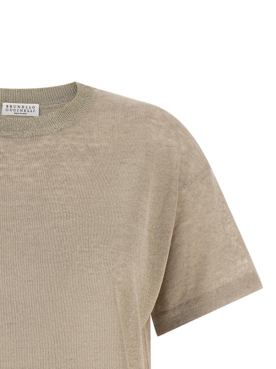 26SS 브루넬로 쿠치넬리 스웨터 M1T272400C824 Beige - BRUNELLO CUCINELLI