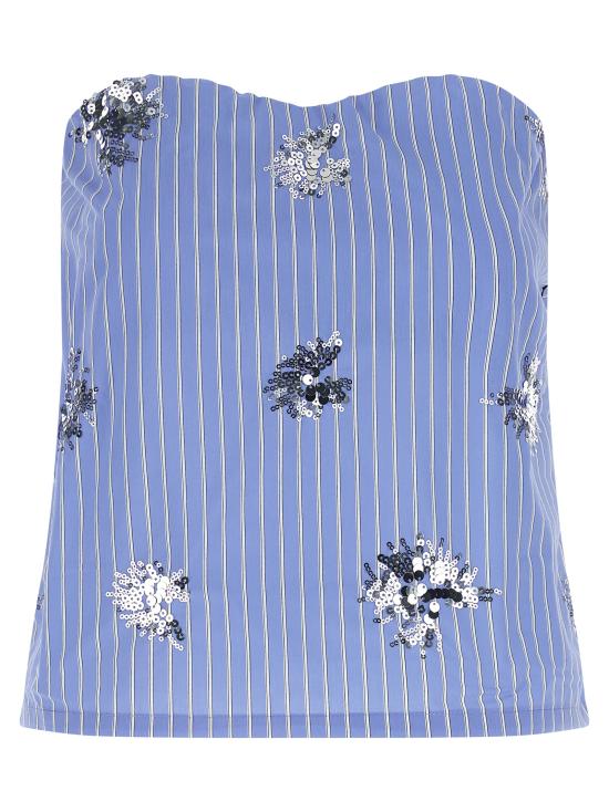 26SS 르 트윈스 민소매 티셔츠 AURASKYBLUE Light Blue