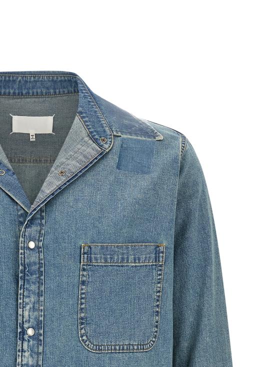 26SS 마르지엘라 데님 셔츠 S67DT0025S30815968 Blue - MAISON MARGIELA