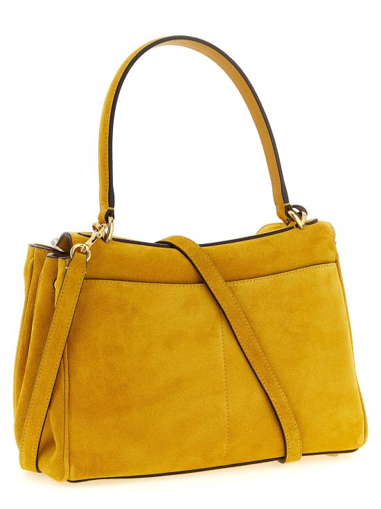 26SS 발렌시아가 로데오 스웨이드 스몰 토트백 7897792ACKO7016 Yellow - BALENCIAGA