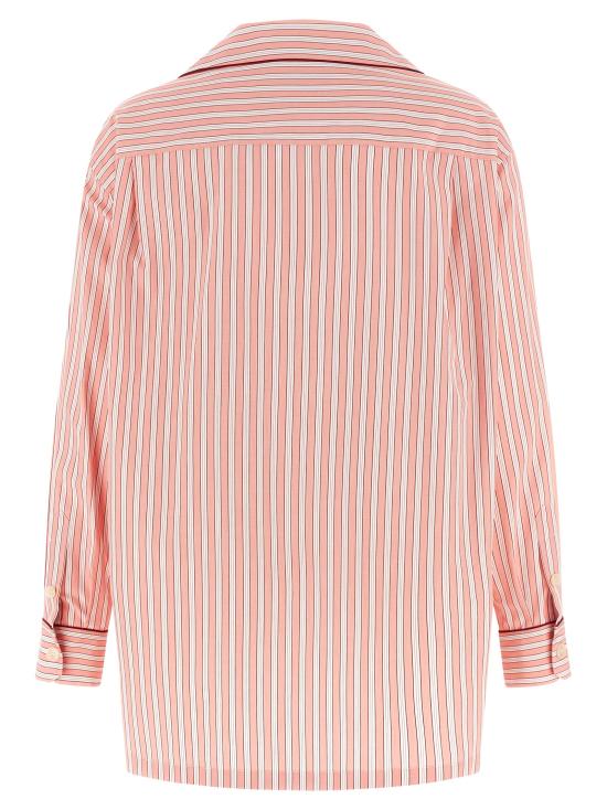 26SS 돌체앤가바나 스트라이프 포플린 셔츠 F5U28TFR517S8051 Pink - DOLCE & GABBANA