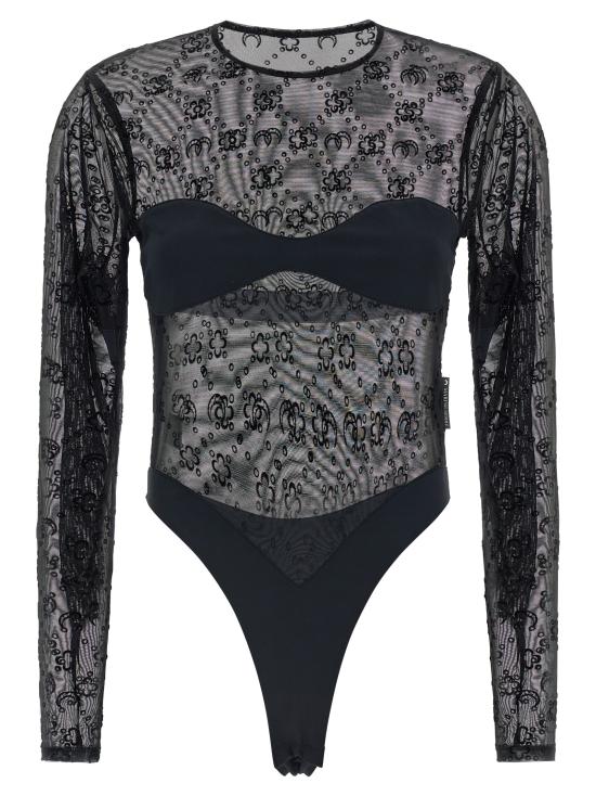 26SS 마린세르 바디수트 티셔츠 WTO474ACJER0005BK99 Black