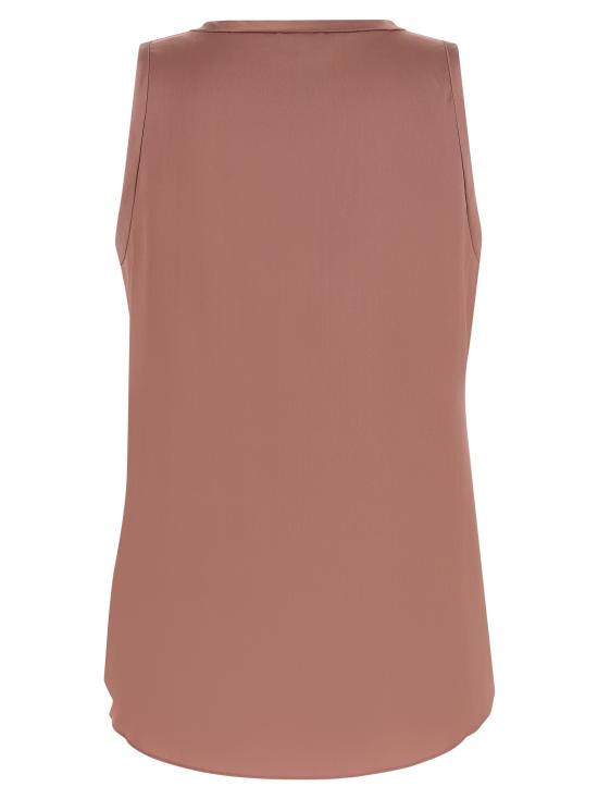 26SS 브루넬로 쿠치넬리 실크 탱크 탑 M0C59E0600C8691 Pink - BRUNELLO CUCINELLI