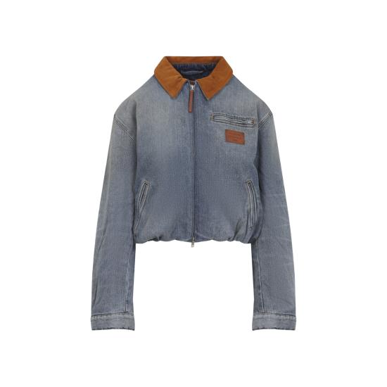 26SS 아크네 스튜디오 자켓 A90694 AUZ MID BLUE DOM - ACNE STUDIOS