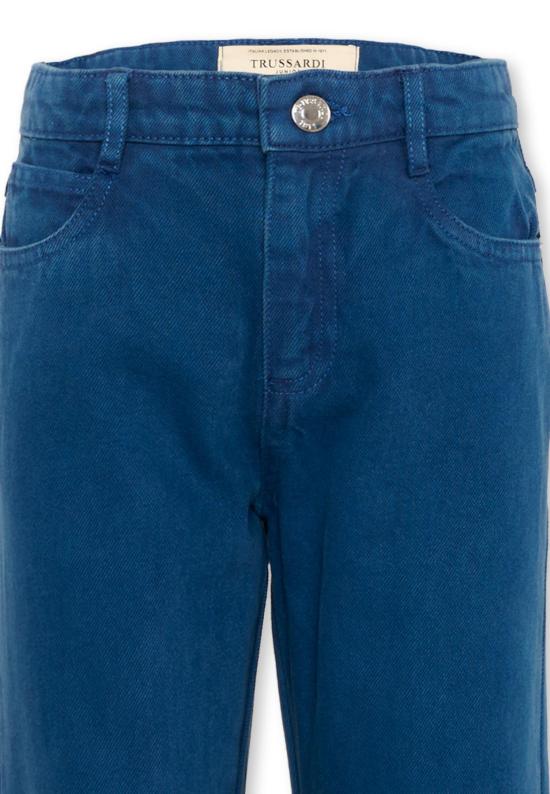 26SS [키즈] 트루사르디 스트레이트 팬츠 TBP26017PA BLUE ESTATE - TRUSSARDI