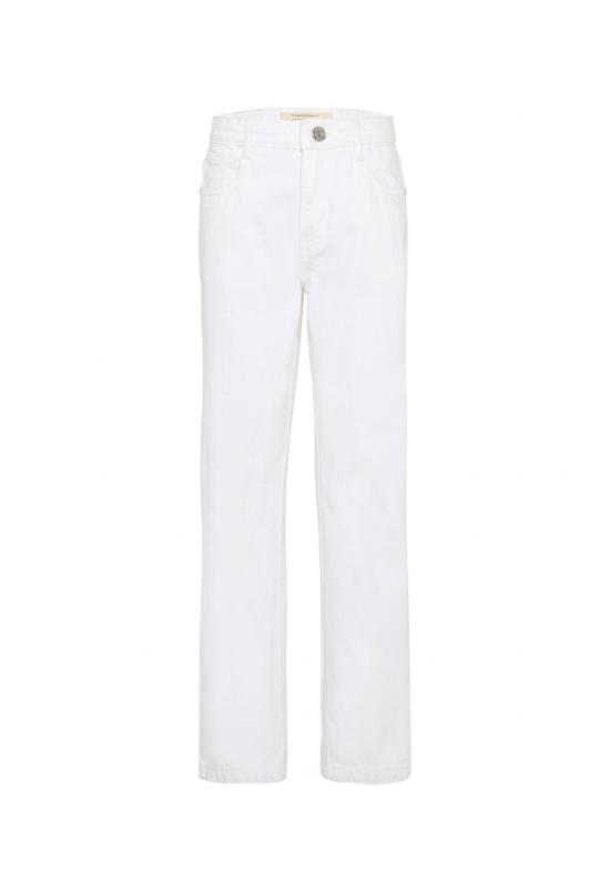 26SS [키즈] 트루사르디 스트레이트 팬츠 TBP26017PA WHITE OPTICAL - TRUSSARDI