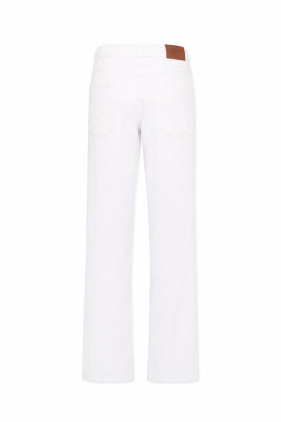 26SS [키즈] 트루사르디 스트레이트 팬츠 TBP26017PA WHITE OPTICAL - TRUSSARDI