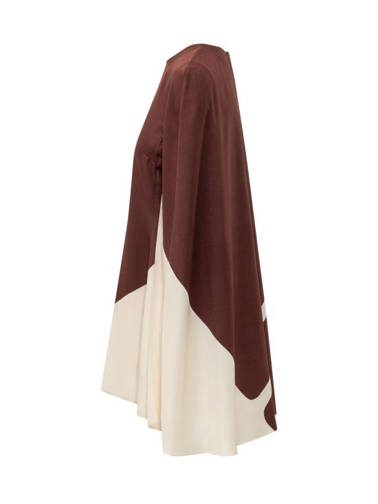 26SS 알베르타 페레티 숏 원피스 04240151 1074 FANTASIA MARRONE - ALBERTA FERRETTI