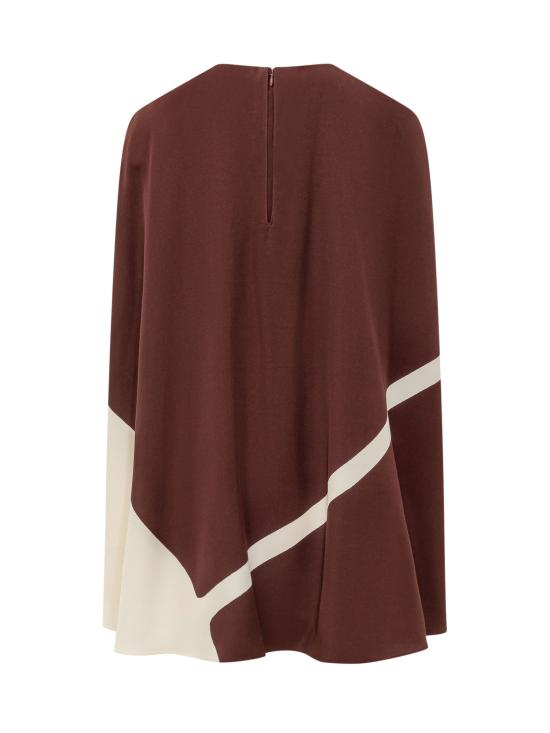 26SS 알베르타 페레티 숏 원피스 04240151 1074 FANTASIA MARRONE - ALBERTA FERRETTI