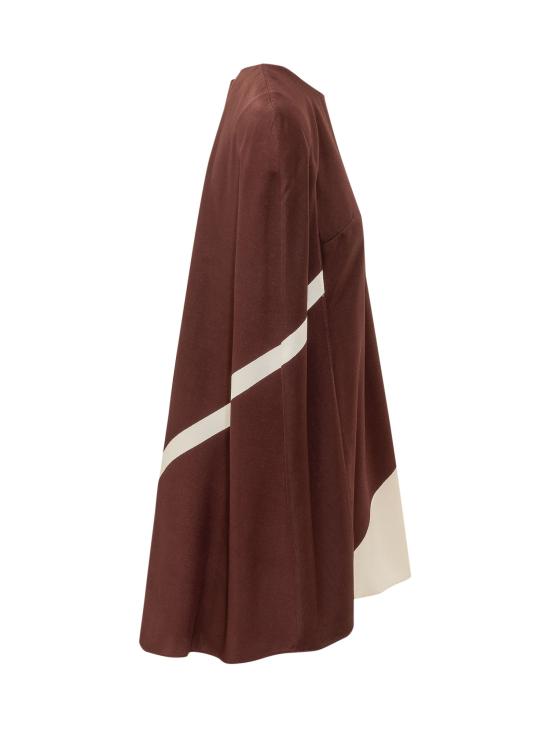 26SS 알베르타 페레티 숏 원피스 04240151 1074 FANTASIA MARRONE - ALBERTA FERRETTI