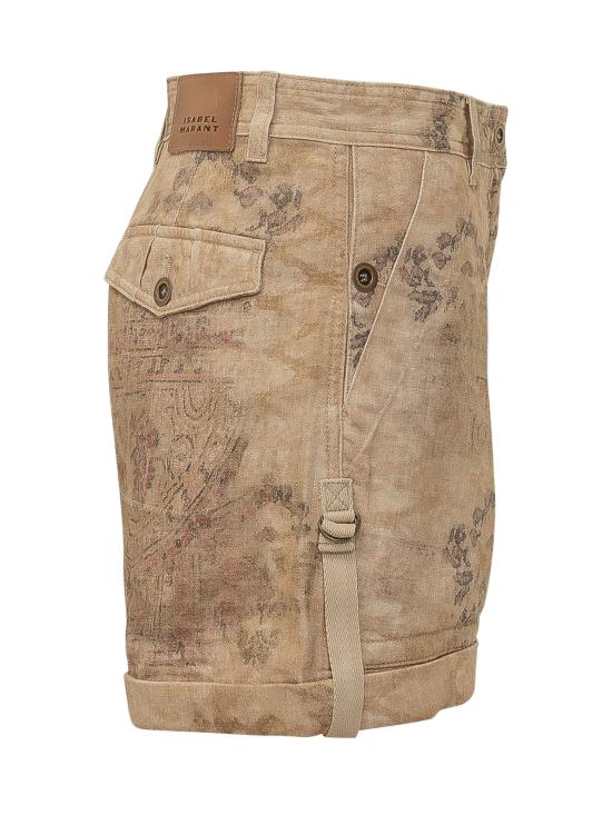 26SS 이자벨마랑 숏팬츠 26ESH0318FAD2I04I 90DT DESERT - ISABEL MARANT