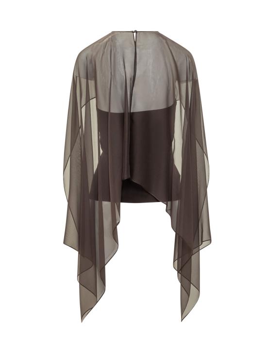 26SS 알베르타 페레티 블라우스 02200124 0102 MARRONE - ALBERTA FERRETTI