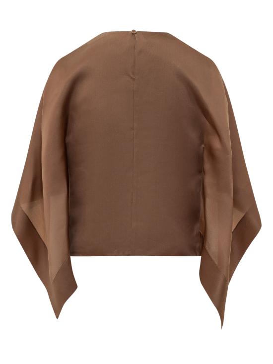 26SS 알베르타 페레티 블라우스 02020119 0096 MARRONE - ALBERTA FERRETTI