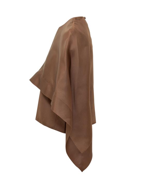 26SS 알베르타 페레티 블라우스 02020119 0096 MARRONE - ALBERTA FERRETTI