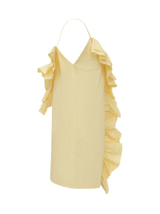 26SS 엠에스지엠 미디 원피스 4042MDA25267112 06 YELLOW - MSGM