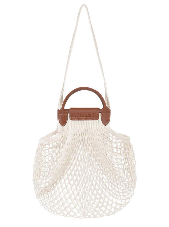 26SS 롱샴 플리아쥬 필렛 L 탑 핸들백 10121HVH037 White - LONGCHAMP