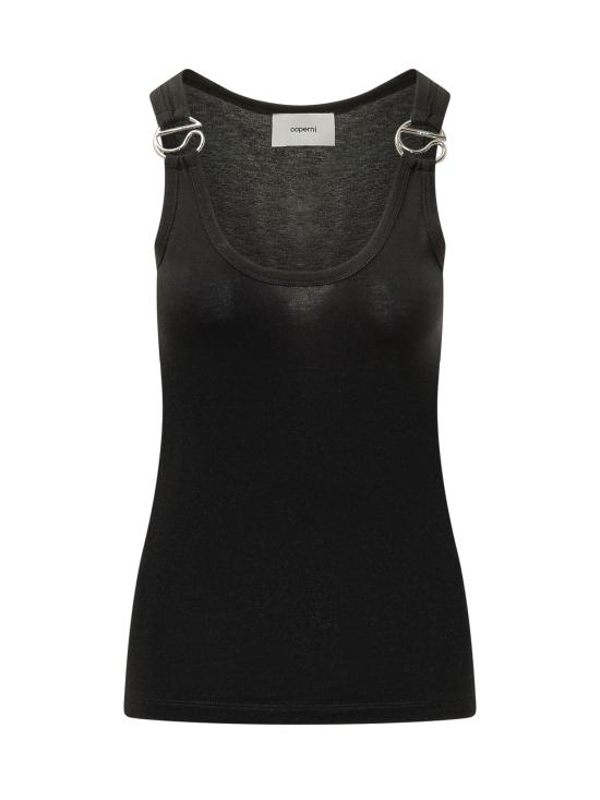 26SS 코페르니 민소매 티셔츠 COPT143F5100 BLK BLACK