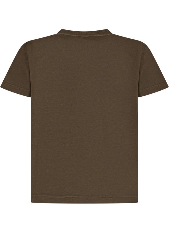 26SS [키즈] 골든구스 티셔츠 GKP02441P002243 35479 DUSTY OLIVE - GOLDEN GOOSE