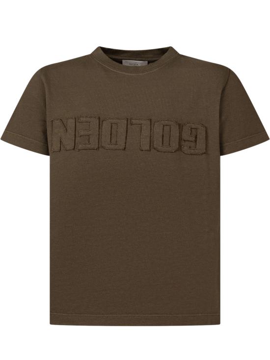 26SS [키즈] 골든구스 티셔츠 GKP02441P002243 35479 DUSTY OLIVE