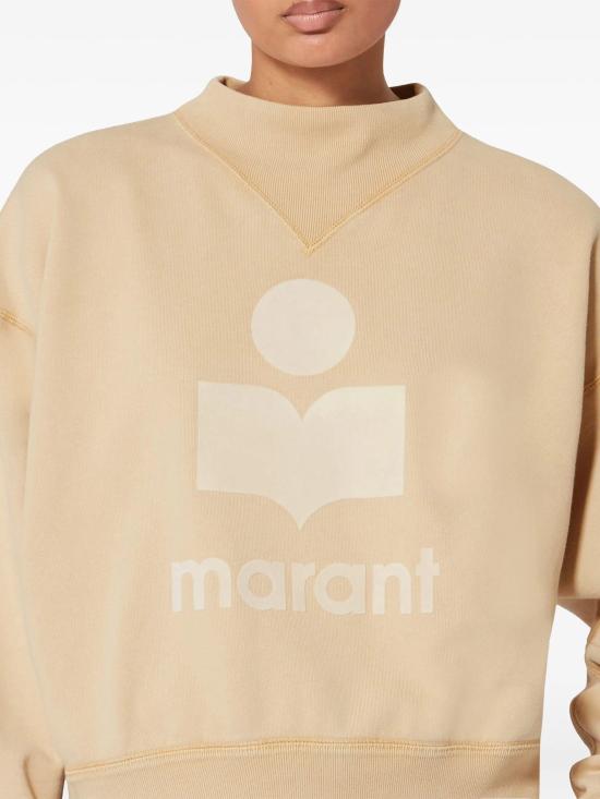 26SS 이자벨마랑에뚜왈 모비 코튼 스웨트셔츠 로고 SW0003FAD1M04E AB024597 34 - ISABEL MARANT ETOILE