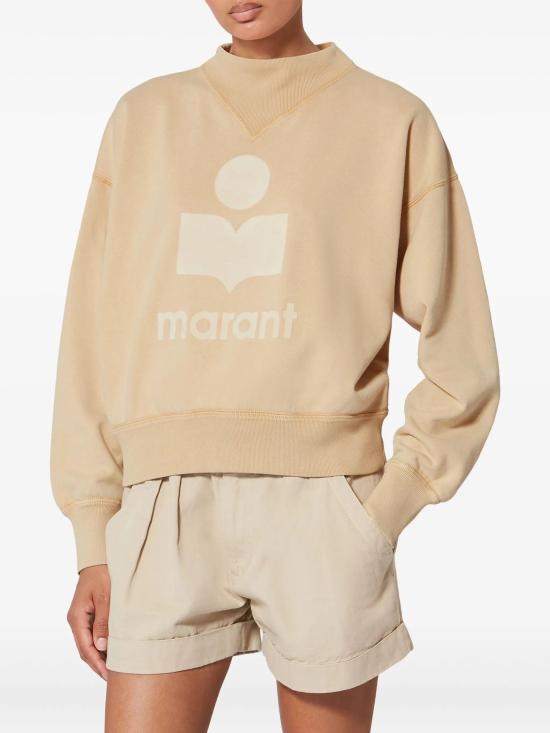26SS 이자벨마랑에뚜왈 모비 코튼 스웨트셔츠 로고 SW0003FAD1M04E AB024597 34 - ISABEL MARANT ETOILE