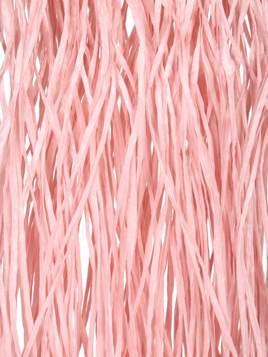 26SS 히보우라마 숄더백 VANNIFIQUE RAFIA LIGHTROSE Pink - HIBOURAMA