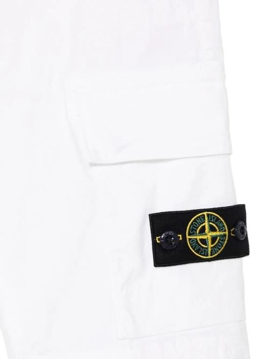 26SS [키즈] 스톤 아일랜드 쇼츠/버뮤다 L1S16L100002 S0001 V0001 WHITE - STONE ISLAND