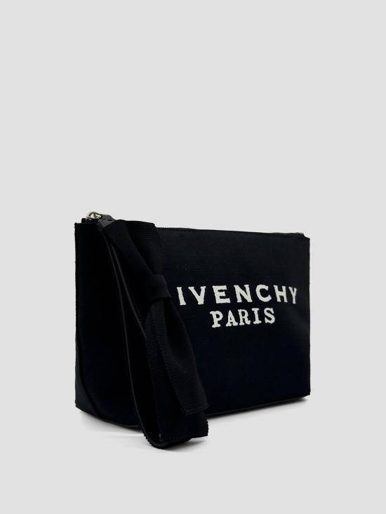26SS 지방시 캔버스 파우치 BB60PQB2DS 001 BLACK - GIVENCHY