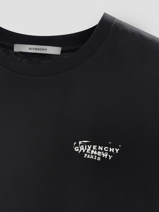 26SS 지방시 반팔 티셔츠 BW70FJP7A7 001 BLACK - GIVENCHY