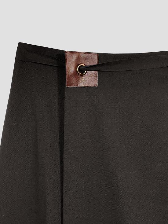 26SS 팔로마울 블론트 롱 스커트 WV4013326 326 BROWN - PALOMA WOOL