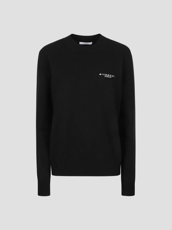 26SS 지방시 후드 티셔츠 BW90VW4ZTA 001 BLACK