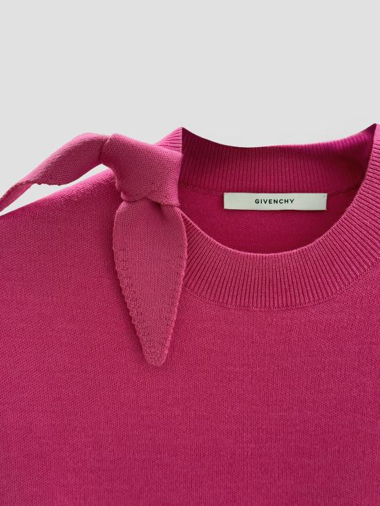 26SS 지방시 미디 원피스 BW22QX4ZT2 675 FUCHSIA - GIVENCHY