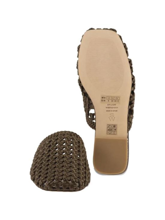 26SS 스튜어트 와이츠먼 뮬/슬리퍼 SN710 GOLDEN OLIVE - STUART WEITZMAN