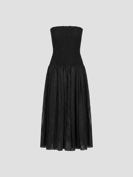 26SS 팔로마울 미디 원피스 WV1702999 999 BLACK - PALOMA WOOL