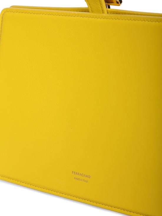 26SS 살바토레 페라가모 토트백 792849 220958 010 Yellow - SALVATORE FERRAGAMO