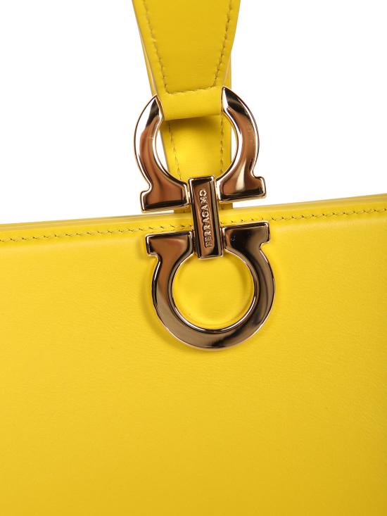 26SS 살바토레 페라가모 토트백 792849 220958 010 Yellow - SALVATORE FERRAGAMO