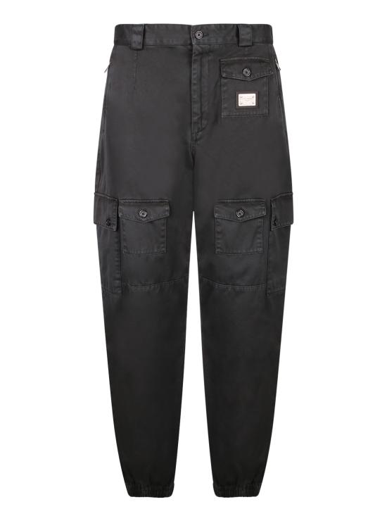 26SS 돌체앤가바나 스트레이트 팬츠 GV1VHT G8OV3 N0000 Black