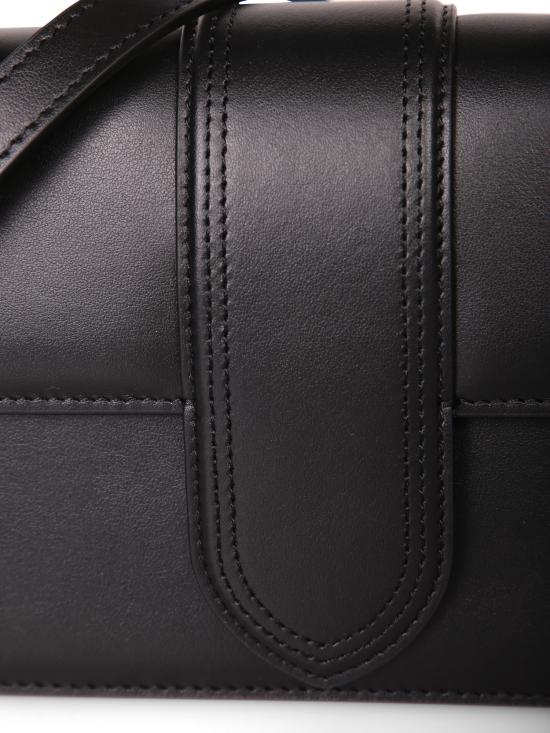 26SS 자크뮈스 라지 밤비노 크로스바디 플랩 백 BAW00007 BC01C01 995 Black - JACQUEMUS